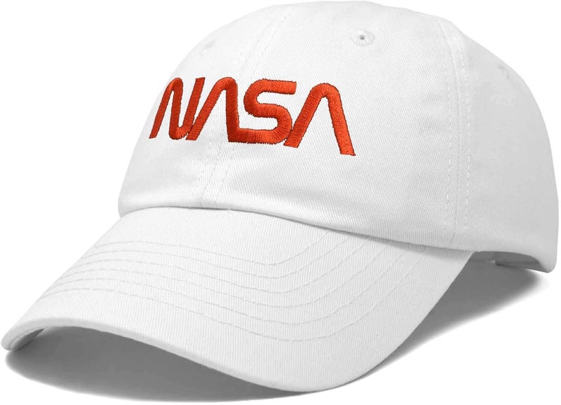DALIX NASA Embroidered Mens Womens Cotton Dad Hat Baseball Cap Adjustable - Image 4